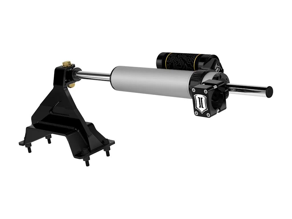 65053 – ICON Steering Stabilizer, Single Aluminum With Brackets - view 3